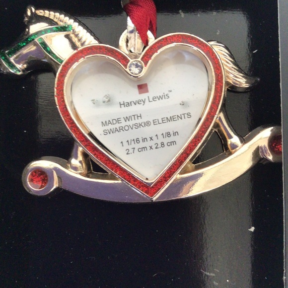 SWAROVSKI ROCKING HORSE ORNAMENT NWT - Picture 4 of 6